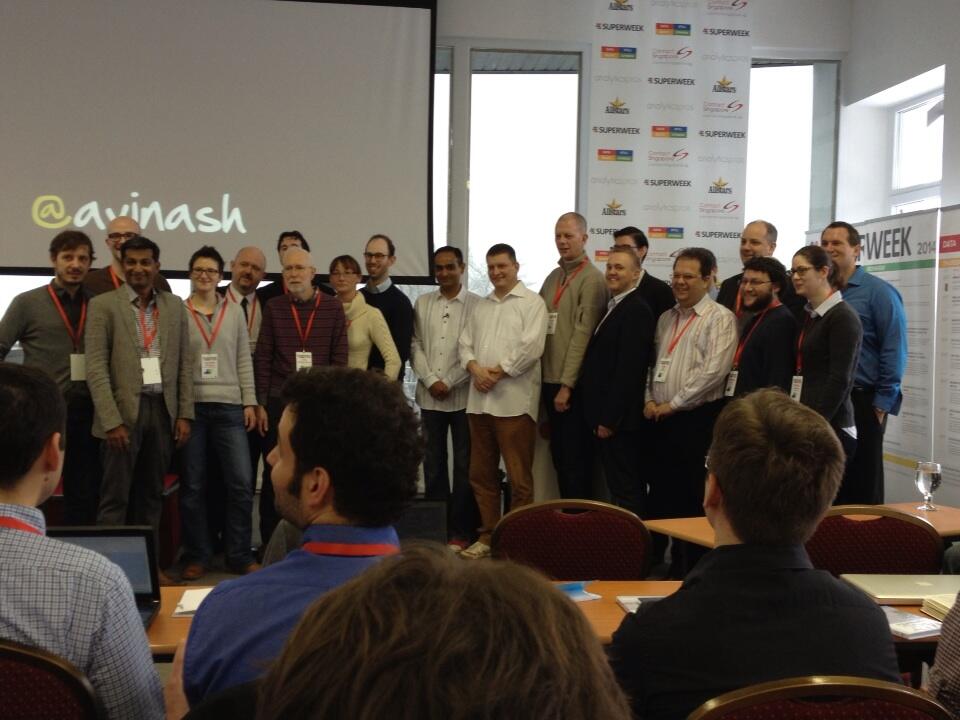 Speakers at SuperWeek by Søren Mortensen